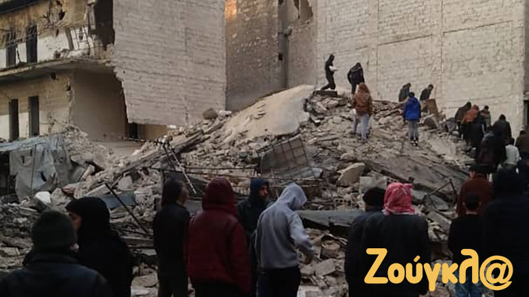 Η «Ζούγκλα» μεταδίδει εικόνες από το Χαλέπι μετά τον φονικό σεισμό